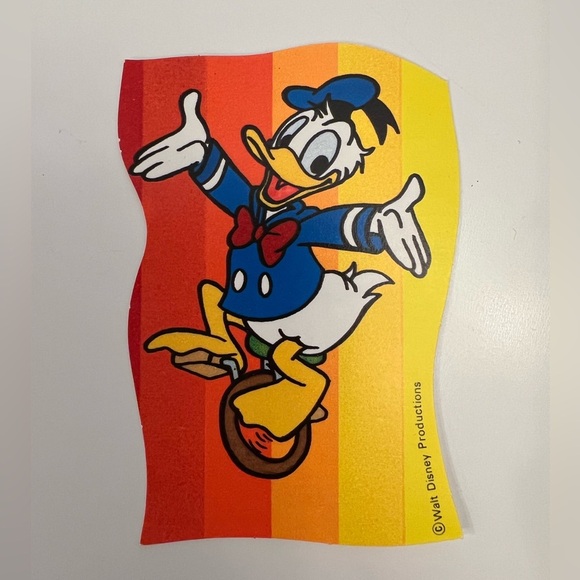 Vintage Disney Valentines 1970s Mickey Donald Pluto Jiminy Cricket Goofy 70s - Picture 5 of 15